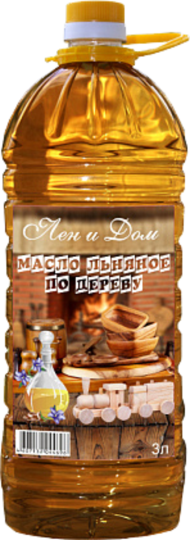 Масло льняное для обработки деревянных конструкций